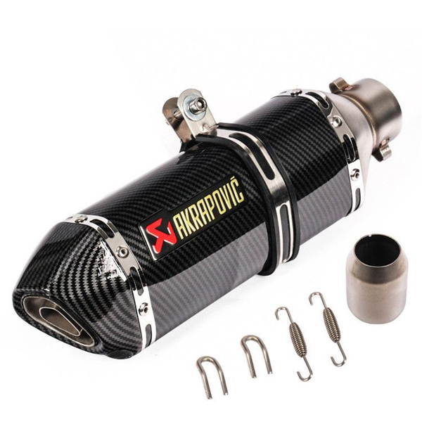Глушитель Akrapovic универсальный для мотоцикла, для квадроцикла 370мм ...