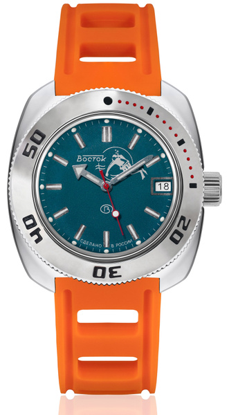 Часы наручные мужские механические с автоподзаводом Восток Амфибия ...
