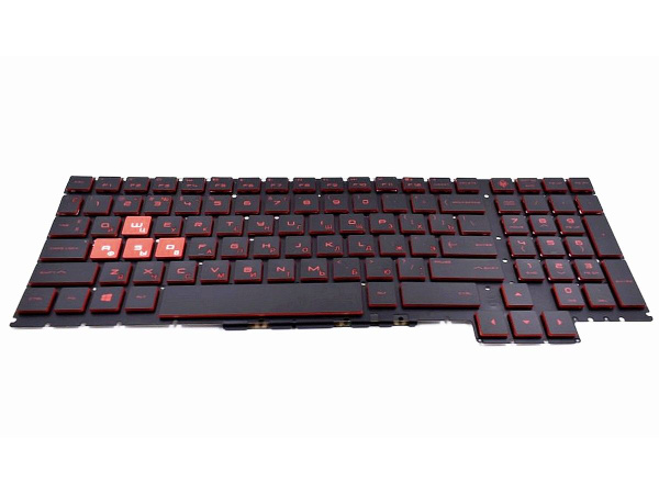 Клавиатура для HP Omen 15-ce008ur ноутбука черная с подсветкой - купить ...