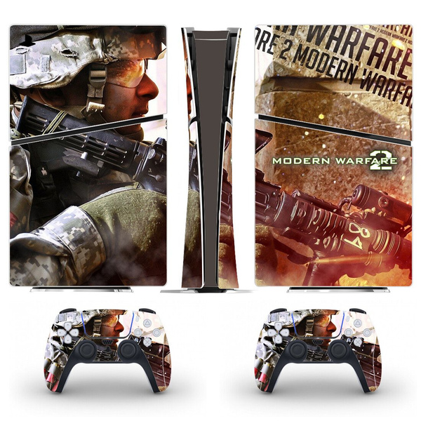Наклейки Call of Duty для игровой консоли Sony PS5 Slim Digital Edition ...