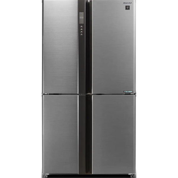 Холодильник Sharp Side-by-Side Sharp SJ-EX93P-SL, нержавеющая сталь ...