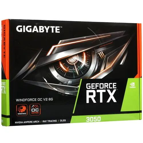Видеокарта Gigabyte GeForce RTX 3050, 8 ГБ GDDR6, GDDR6 - купить по ...