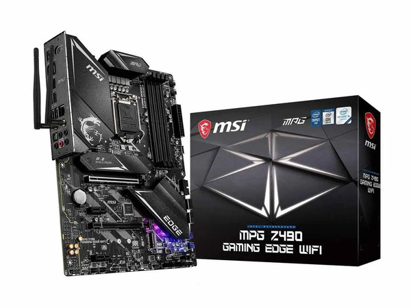Материнская плата MSI MPG Z490 GAMING EDGE WIFI купить по низкой цене с ...