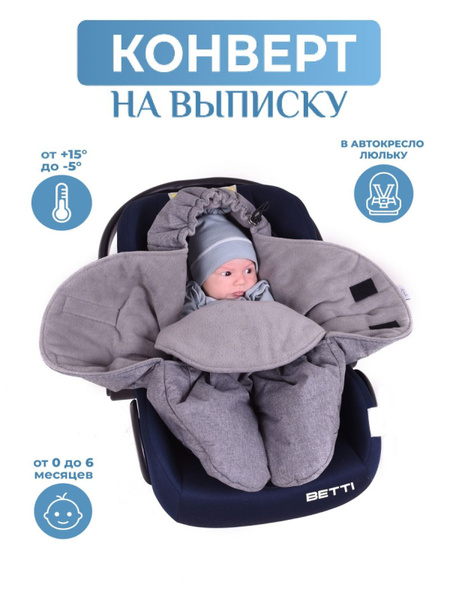 Конверт для новорожденного AUKA kids - купить с доставкой по выгодным ...