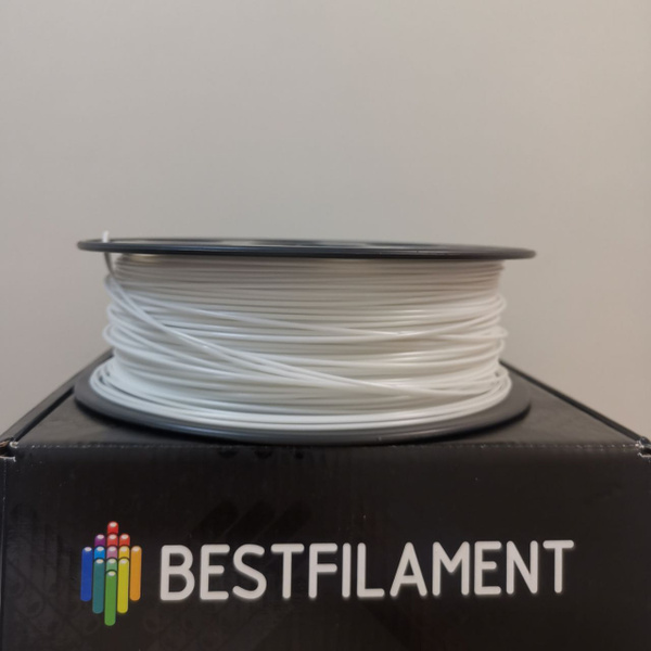 PLA белый, Bestfilament, 1кг., 2.85мм - купить с доставкой по выгодным ...