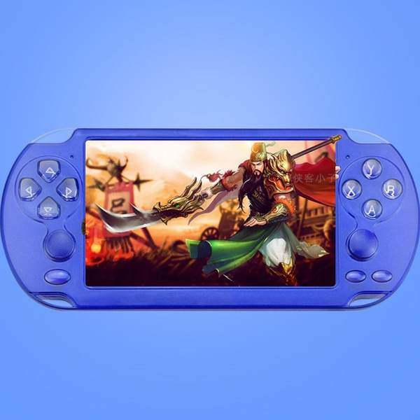 Игровая консоль X9, большой 5,1-дюймовый экран и двойной джойстик PSP ...