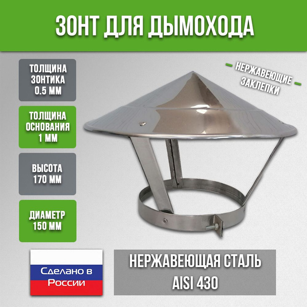 Элемент дымохода Жестянка - купить по выгодной цене в интернет-магазине ...