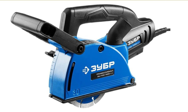 Штроборез (бороздодел) d 125 мм, 1400 Вт, 30 мм, кейс, Профессионал ...