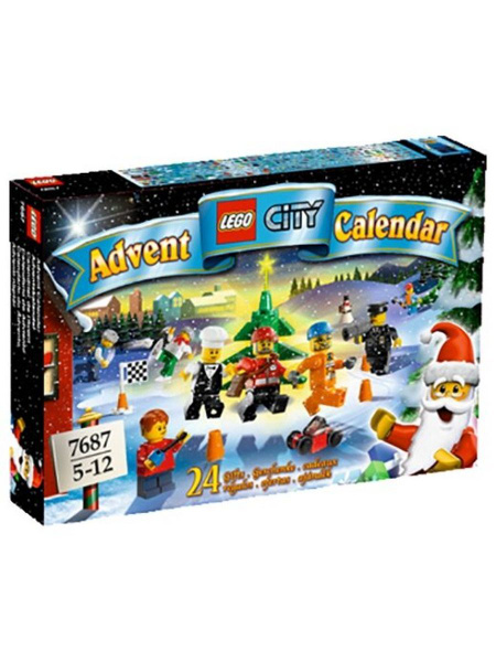Конструктор LEGO City Адвент-календарь (7687) - купить с доставкой по ...