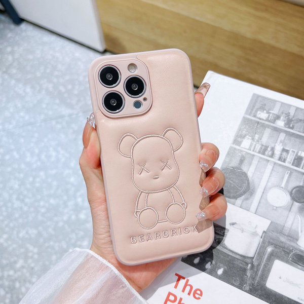 Чехол для Apple iPhone 12/12 Pro с приколом и милым медвежонком ...
