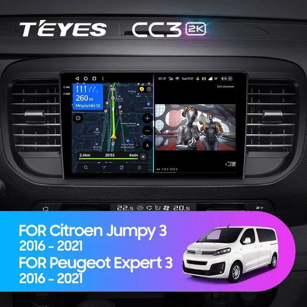 Kit éclairage LED Intérieur 13 Pièces - Pour Citroën Jumpy, Peugeot Expert, Fiat Scudo, Opel Vivaro, Toyota ProAce