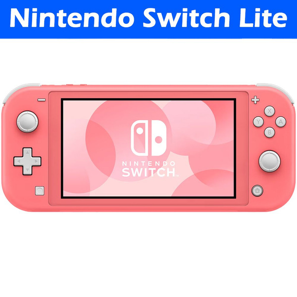 Игровая консоль Nintendo Switch Light Coral 32GB, коралловый - купить с ...