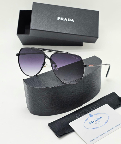 Prada Очки солнцезащитные - купить с доставкой по выгодным ценам в ...