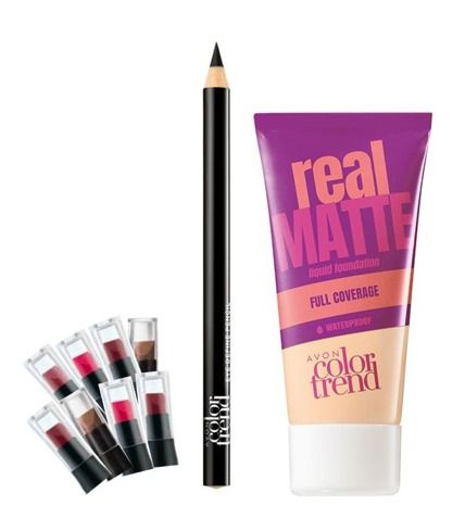 Набор для макияжа "Color Trend Avon"+ пробники помады - купить с ...