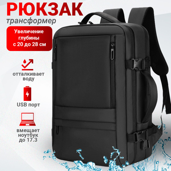 Вопросы и ответы о Рюкзак мужской городской для ноутбука с USB ...