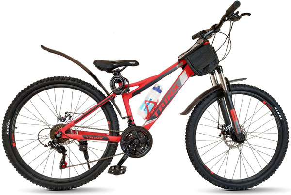 Велосипед TRINX M258 26 дюйм 2020 14.5 дюймов красный - купить по ...