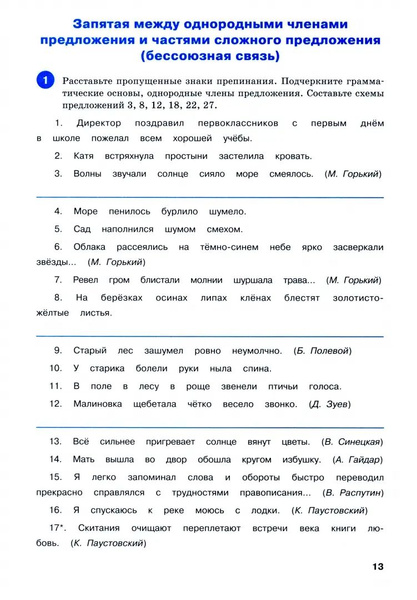 Русский язык. 5 класс. Тренажёр. Пунктуация - купить с доставкой по ...