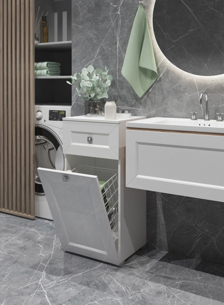 REGENT style Шкаф-пенал для ванной, Пеналы1к, 40х35х83 см ...