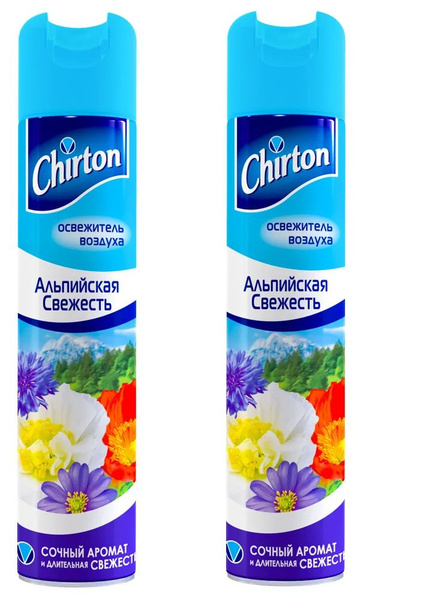 Chirton Освежитель воздуха Альпийская Свежесть, 300 мл, 2 уп. - купить ...