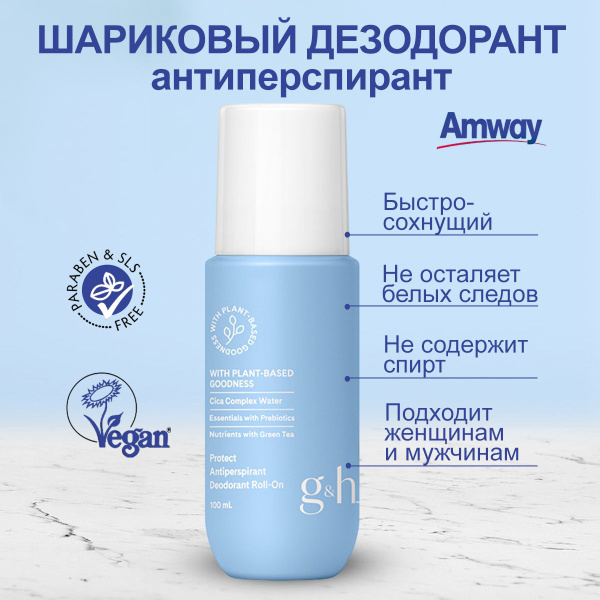 Amway Дезодорант 100 мл - купить с доставкой по выгодным ценам в ...