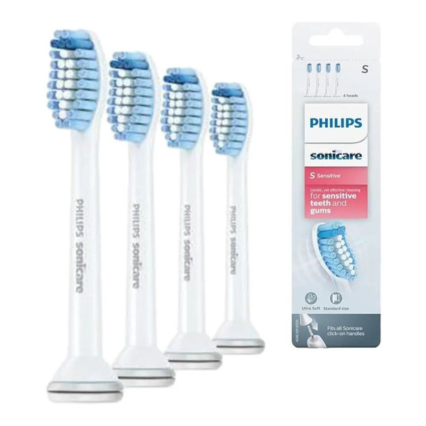 Насадки для электрической зубной щетки Philips Sonicare S White, HX6054 ...