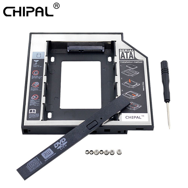 Optibay салазки для HDD CHIPAL оптибей 12.7мм SATA 3.0 caddy SSD ...