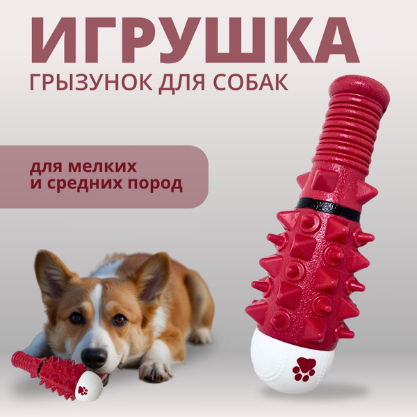 Игрушка для собак, грызак для мелких и средних пород купить на OZON по ...