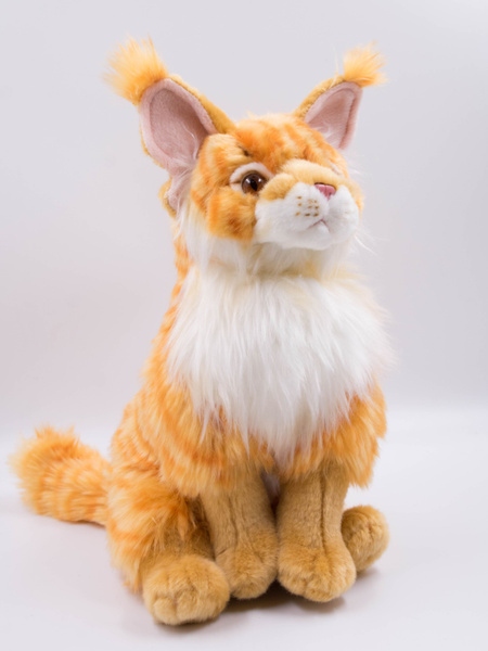 Мягкая реалистичная игрушка Кот Мейн-кун - купить с доставкой по ...