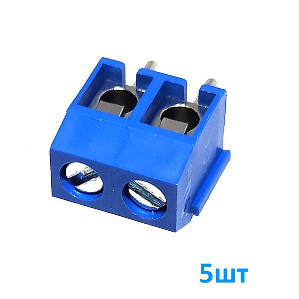 DG301-5.0-02P, (KF301-2P), 250В / 17.5А, шаг 5мм, Клеммник / Клеммная ...