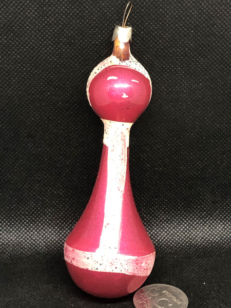 Елочная игрушка СССР девочка березка стекло # 38 купить по низким ценам ...