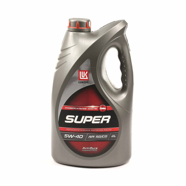 Масло моторное ЛУКОЙЛ (LUKOIL) 5W-40 Полусинтетическое 4 л купить c ...