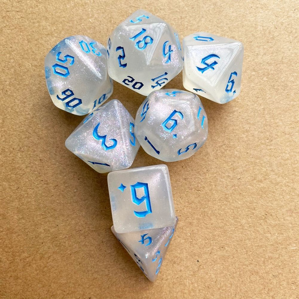 7Pcs/set DND кости - купить с доставкой по выгодным ценам в интернет ...