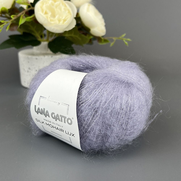 Пряжа Silk Mohair Lux кид мохер на шелке цвет 9374 - купить с доставкой ...