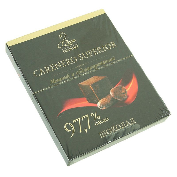 О Zera Шоколад, Carenero Superior, Carenero Superior, 97,7% , 90 гр ...