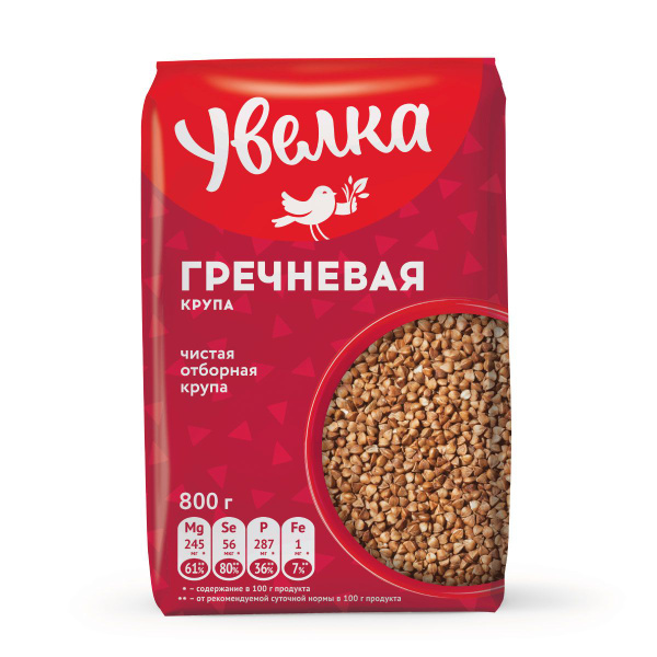 Гречка Увелка, 800 г - купить с доставкой по выгодным ценам в интернет ...