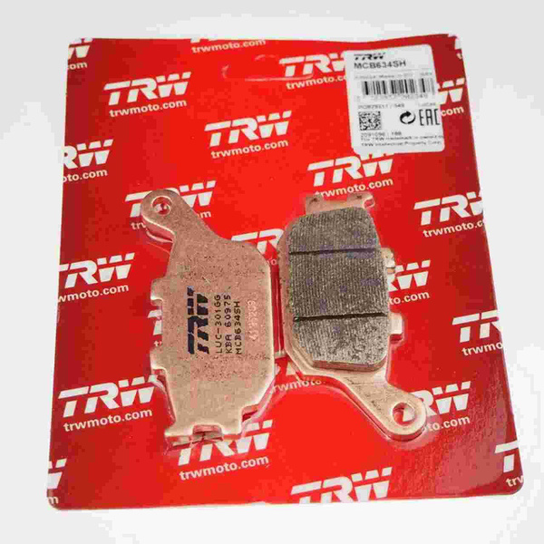 Тормозные колодки TRW MCB634SH аналог MCB634 CBR600 CB400 - купить по ...