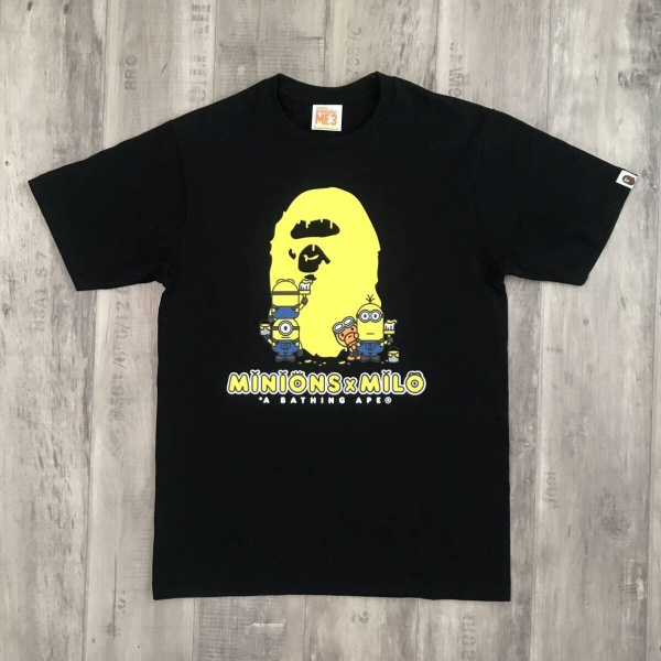 Футболка A BATHING APE, размер 46, цвет черный - купить по выгодной ...