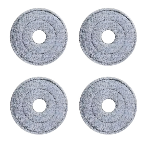 Мопы для робота-пылесоса (круглые швабры) (4шт) L30 ultra X10 pro X20 ...