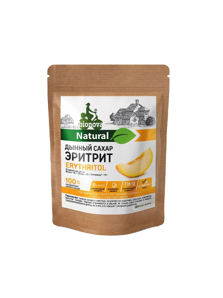 Сахар Bionova Natural дынный, 200 г - купить с доставкой по выгодным ...