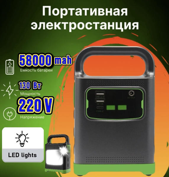 Внешний аккумулятор (Power Bank) Генератор портативный ЗАРЯДКА туризм ...