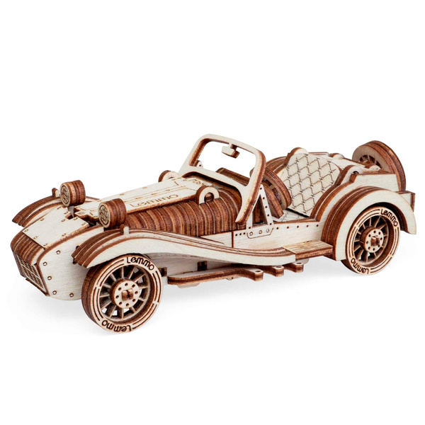 Конструктор деревянный Автомобиль Родстер для мальчиков, девочек ...