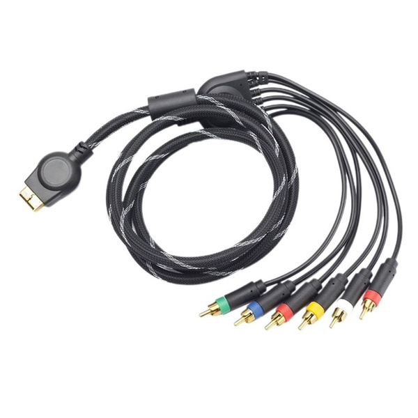 PS2 PS3 игровая консоль компонентный кабель AV компонентный кабель 1.8 ...