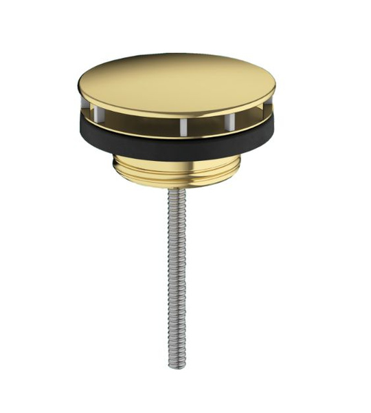 Незапечатанный набор для слива для раковины злотый матовый, арт ...