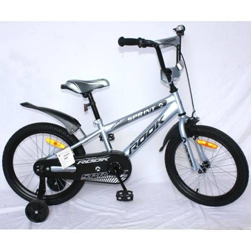 Велосипед детский 18 ROOK SPRINT KSS180GY, серебристый - купить с ...