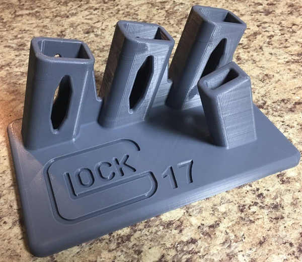 Подставка для пистолета Glock G17 (серая) - купить с доставкой по ...