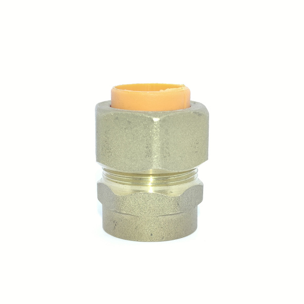 Муфта (2 шт.) 15x1/2" (ВР) для гофрированной трубы для газа HYDROSTA ...
