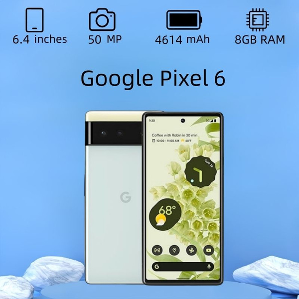 Мобильный телефон Google Pixel 6, зеленый - купить по выгодной цене в ...