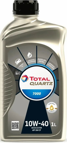 Масло моторное Total 10W-40 Полусинтетическое - купить в интернет ...
