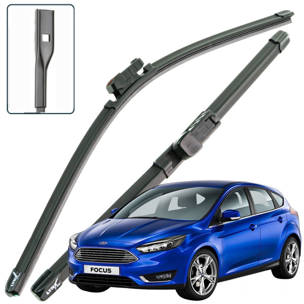 Артикулы и размеры щеток Bosch для Ford Focus 2