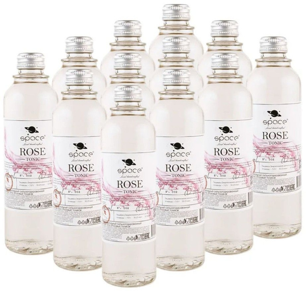 Space 0,33л.*12шт. Розовый тоник Тоник Спэйс rose tonic - купить с ...